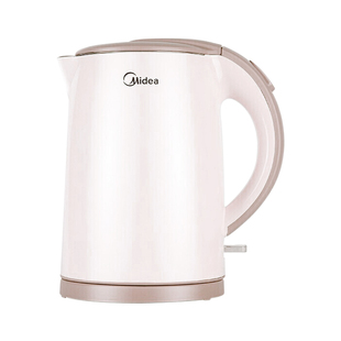 Midea/美的 MK-H415E2J电热水壶防烫304不锈钢1.5L家用烧自动断电