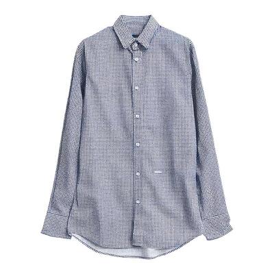 D Squared 男士提花满印长袖衬衫商务休闲衬衣银泰百货 301596