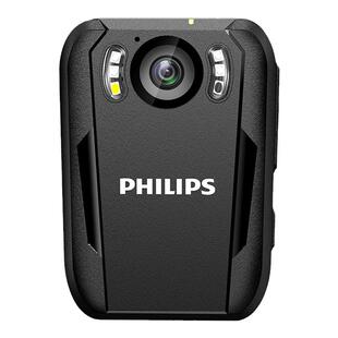 飞利浦执法记录仪VTR8102高清红外超长续航现场工佩戴作记录仪