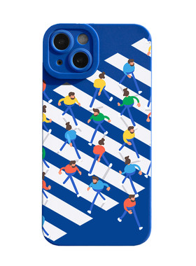 人潮汹涌iPhone手机壳