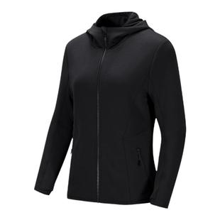 迪卡侬空气层外套秋季女外套修身保暖健身服开衫跑步运动外套SAX1