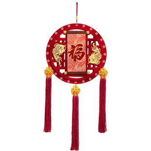 2026马年新年装饰福字挂件门上装饰挂件春节门挂过年客厅玄关布置
