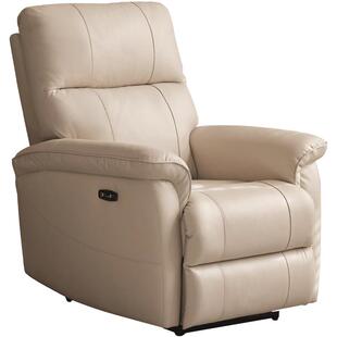 源氏木语电动沙发椅客厅现代简约功能躺椅阳台休闲椅家用真皮单椅