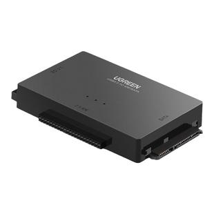 绿联ide转USB3.0易驱线串口sata外置接3.5英寸2.5通用台式机电脑笔记本连接机械ssd固态硬盘转接口光驱读取器