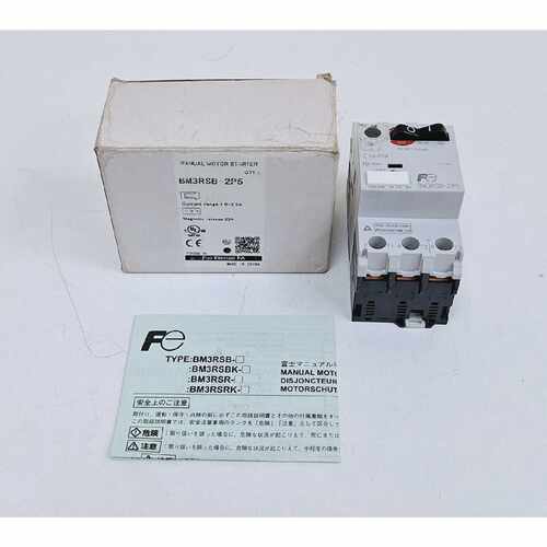 Fuji Electric BM3RSB2P5 Manual Motor Starter 33A  1.62.5A