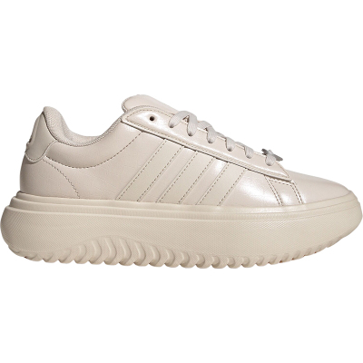 Adidas/阿迪达斯正品新款女士网球厚底运动系带休闲鞋JH8667