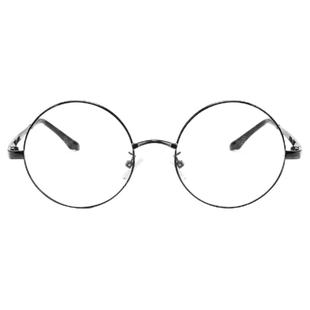 圆框眼镜男复古圆形平光眼镜框韩版配近视防辐射抗蓝光眼睛架女士