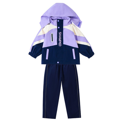 师生同款质检报告高端设计感班服