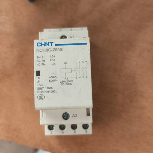 〔议价-可维修〕正泰NCH8G-25/40交流接触器 220V 25A 4P 全新均