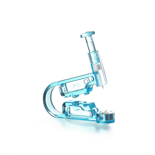 打耳洞无痛打耳眼工具一次性无菌穿耳器防过敏耳钉银色耳丁打孔器