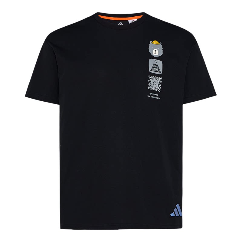 Adidas/阿迪达斯正品MULTI T-SHIRT男士徒步户外短袖T恤KE3720