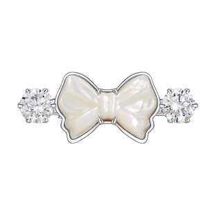 YVMIN尤目 X SHUSHUTONG 宝石矿石蝴蝶结发夹发卡情人节生日礼物