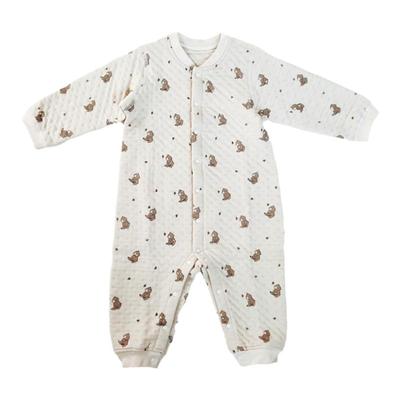 云感超柔空气棉婴儿连体衣秋冬