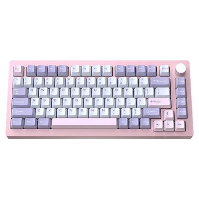 客制化铝坨坨套件女生游戏无线有线电竞便携黑吉蛇AL75V2替TTC轴