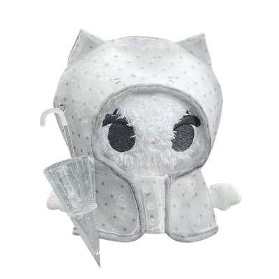 原创爆款海星体10cm玩偶雨衣娃衣