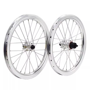 SILVEROCK SR30A铝合金小布碟刹轮组16寸349 RHUM联名折叠车专用