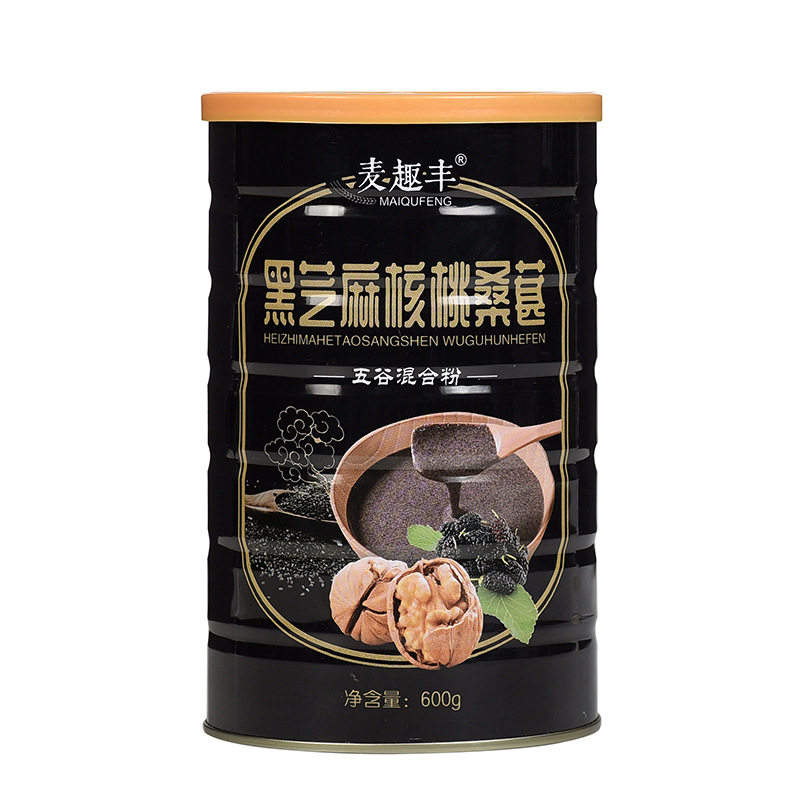 麦趣丰黑芝麻核桃桑葚粉早餐代餐