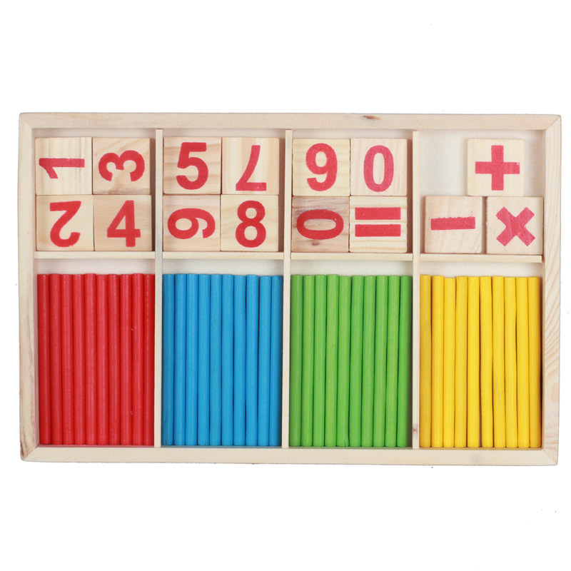 幼儿园算数数学加减法教具神器蒙数学学习板/计算架