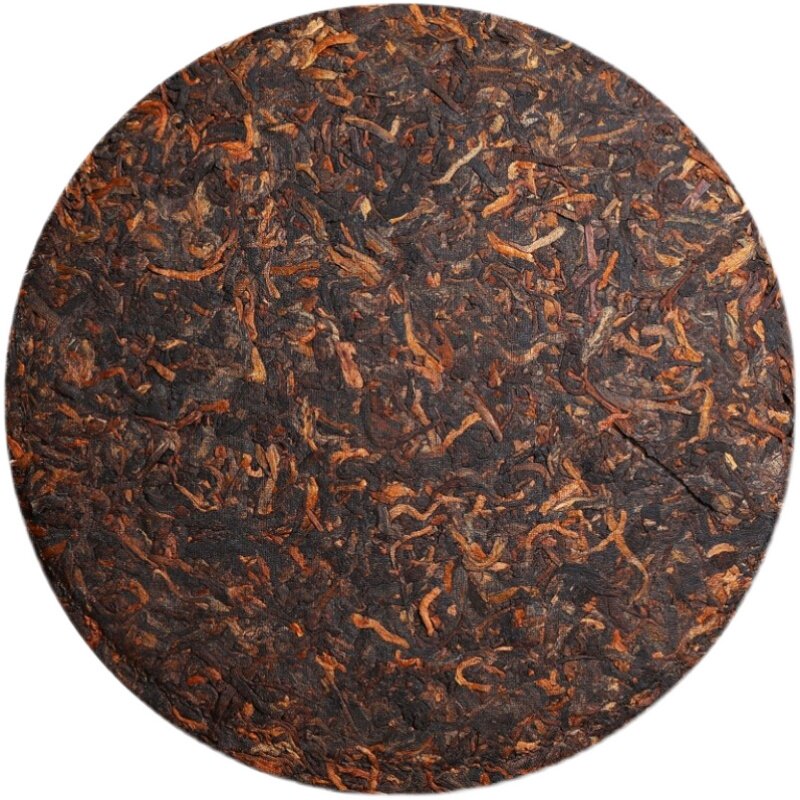 布朗山熟茶饼班章普洱古树老茶叶