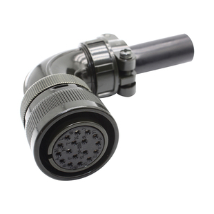 适用松下安川台达三菱伺服电机编码器动力线接头4/9/17芯航空插头