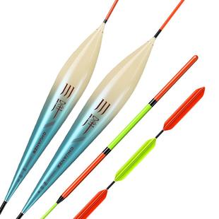 川泽滑漂鲢鳙大物漂远投矶钓路滑醒目加粗高灵敏鱼漂路亚鲫鱼浮漂