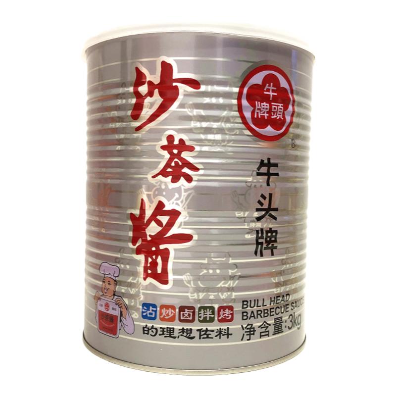 正宗台湾牛头牌沙茶酱3kg 商用沙嗲面酱沙茶王火锅蘸酱非潮汕特产