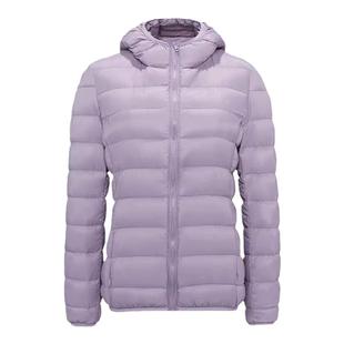 雅鹿官方旗舰店轻薄羽绒服女秋冬2025年新款短款时尚小个子连帽外