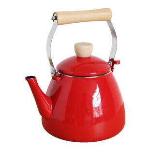 外贸日式珐琅搪瓷壶烧水壶奶茶壶煮花茶夏天熬药壶电磁炉明火通用