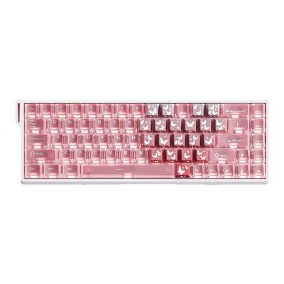 狼蛛win68磁轴键盘电竞游戏RGB女生高颜值外设打瓦电脑笔记本办公