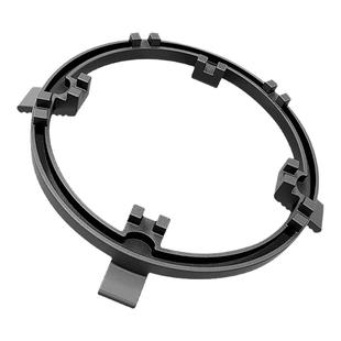 铸钢燃气灶防滑支架煤气灶底座正方形小奶锅架子灶台架托锅具通用