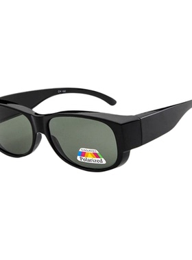 男女太阳镜偏光户外男女方形套镜