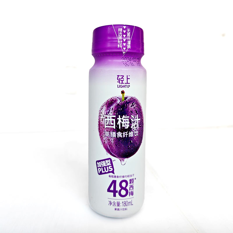 轻上膳食纤维西梅PLUS 浓缩汁高通畅饮品学生宿舍植物蛋白饮料