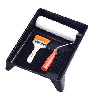 刷墙工具滚筒刷乳胶漆伸缩杆加长刷漆滚子油漆刷涂料托盘毛刷套装