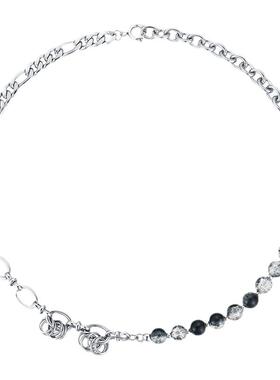 裂纹珠项链男士国潮配饰