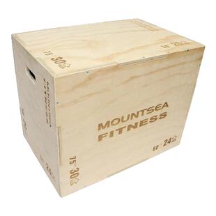 木跳箱加厚三合一爆发力训练可拆卸体能弹跳凳私教plyo boxes健身