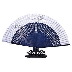扇子女士折扇女式中国风古风古典夏季随身折叠旗袍汉服舞蹈小竹扇