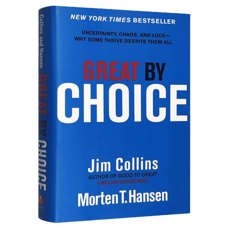 选择卓越 英文原版 Great by Choice 吉姆柯林斯 Jim Collins 选择成就非凡 精装 全英文版进口管理学英语书籍