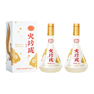 剑南春52度剑南火玲珑(锦鲤)500ml *2瓶高度白酒自饮聚会收藏