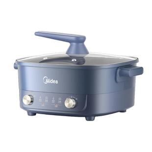 美的分控速沸电火锅电锅家用多功能电炒锅电煮锅鸳鸯电火锅专用锅