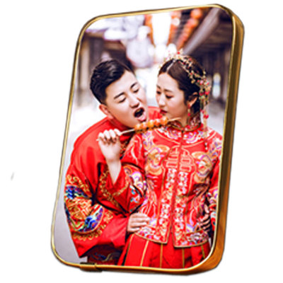 拉菲影楼定制放大挂墙水晶版画