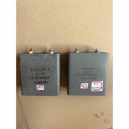 议价美国山姆 10uf/600v 油浸电容一对，不漏油不漏电，实