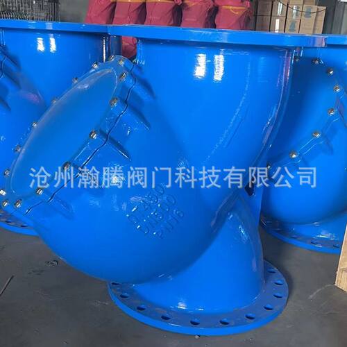 GL41H全通径Y型过滤器厂家直供球墨铸铁法兰除污过滤器DN50-DN400