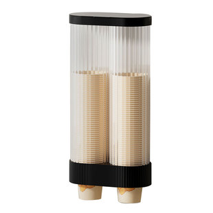 120杯一次性纸杯架壁挂取杯器水杯架饮水机杯架水杯收纳架置物架