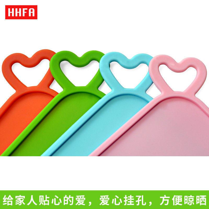 HHFA宝宝儿童硅胶餐垫加厚便携小学生午餐桌垫防水防滑隔热可折叠