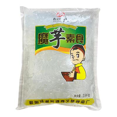 魔芋素丝白丝鑫发顺青林凉拌菜