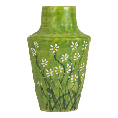 050,046,066景德镇手工手绘花器家居茶室客厅装饰简约高档摆件