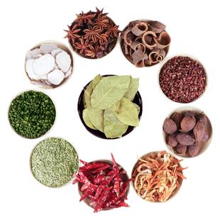 按方配料香料组合500g八角香叶桂皮魔鬼辣椒花椒草果青麻椒小茴香