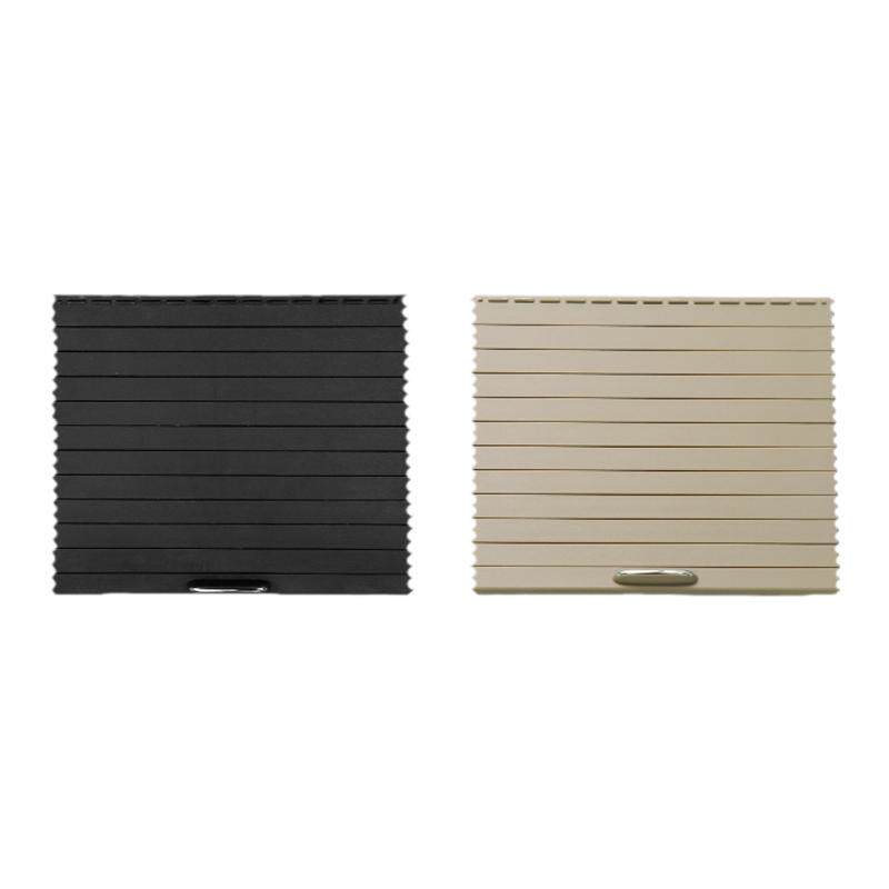 适用奔驰水杯架开关ML300 ML350 GLE GL GLS拉链中控台滑盖拉帘板