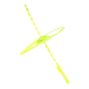 手推儿童户外玩具创意发光竹蜻蜓带灯飞盘夜市闪光青蜓飞行器批发