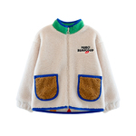 ILOVEJ童装2026春季女童摇粒绒外套加厚儿童棉服夹克/JWFOU07